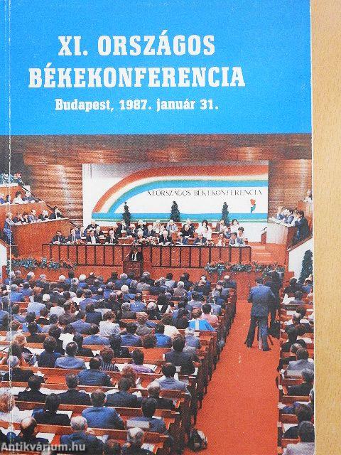 XI. Országos Békekonferencia