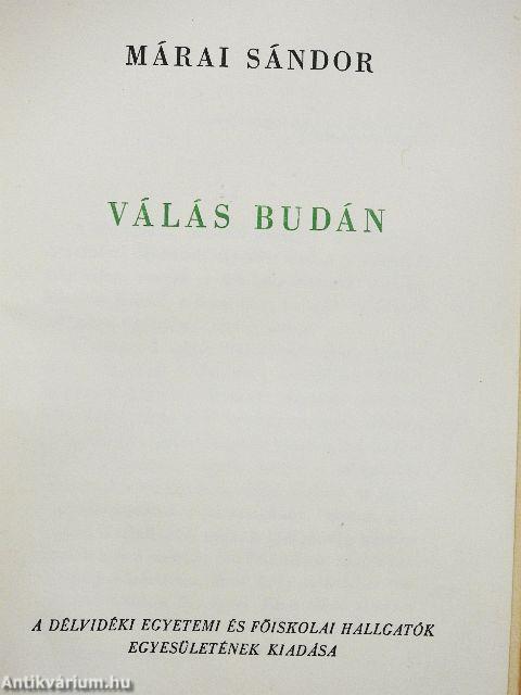 Válás Budán