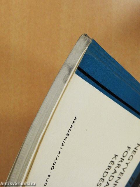 A negyvennyolcas forradalom kérdései