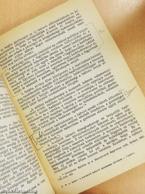 A korszerű háború gazdasági kérdései