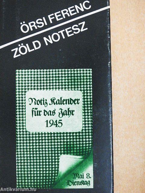 Zöld notesz