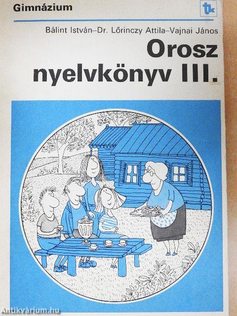 Orosz nyelvkönyv III.