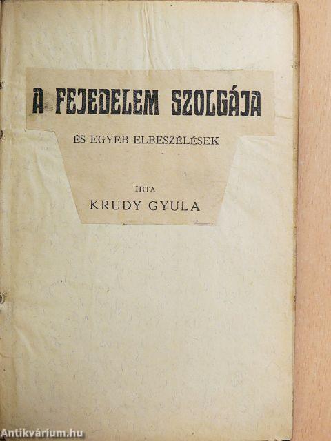 A fejedelem szolgája és egyéb elbeszélések