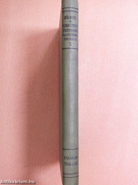 A természettudomány fejlődésének története I. (töredék)