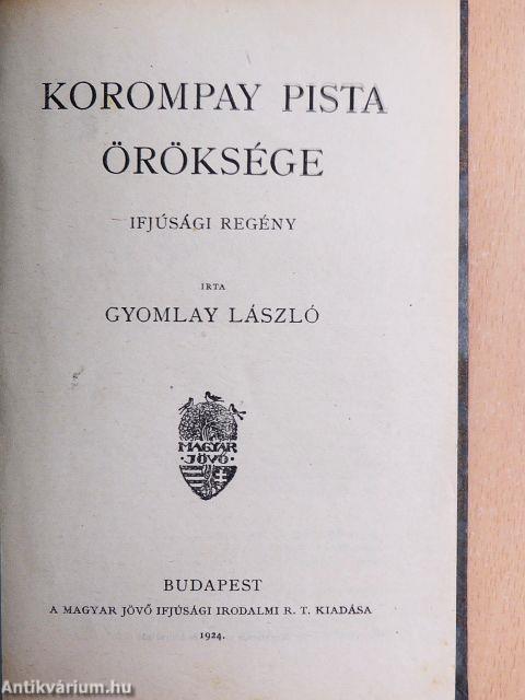 Korompay Pista öröksége
