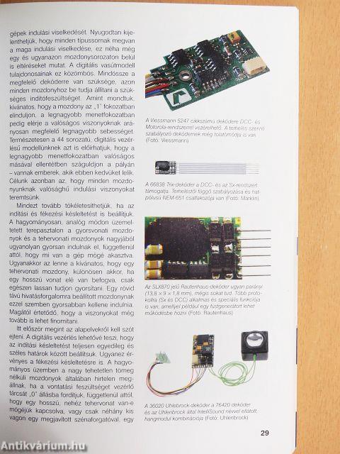 Modellvasutak digitalizálása