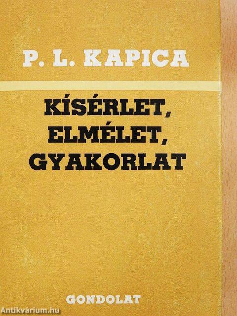 Kísérlet, elmélet, gyakorlat