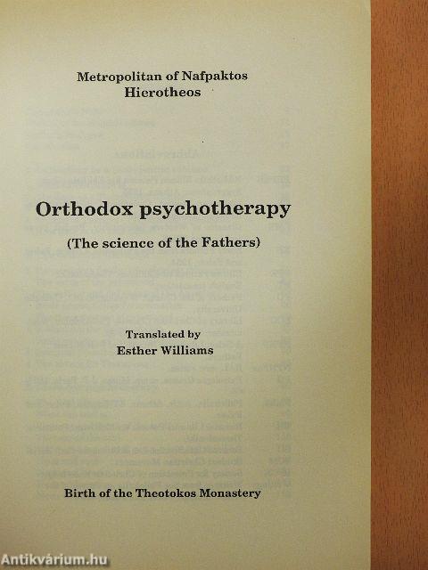 Orthodox psychotherapy