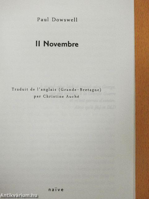 11 Novembre
