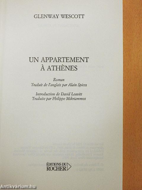 Un Appartement á Athénes