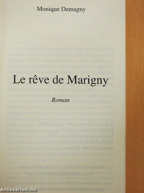 Le reve de Marigny