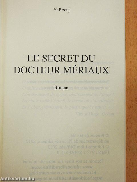 Le Secret du Docteur Mériaux