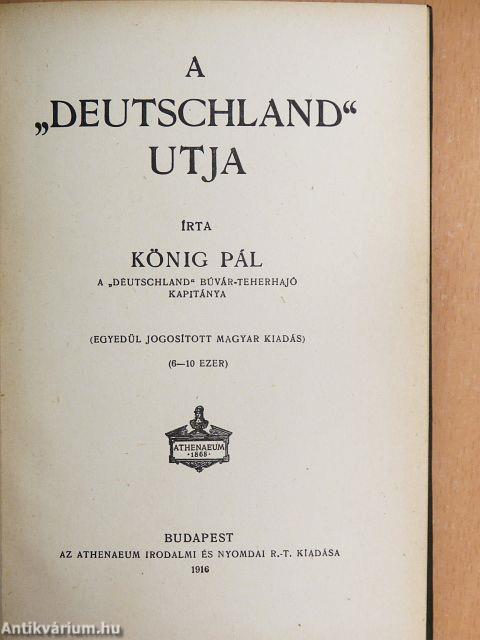 A "Deutschland" utja