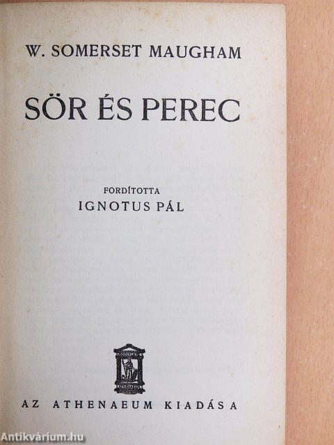 Sör és perec