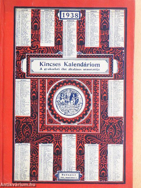Kincses Kalendáriom 1938.