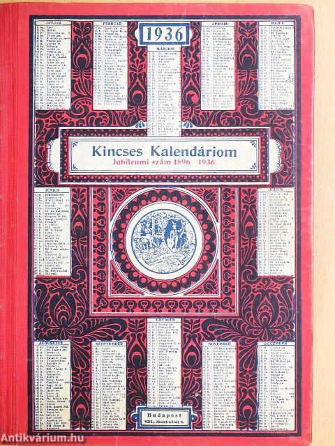 Kincses Kalendáriom 1936