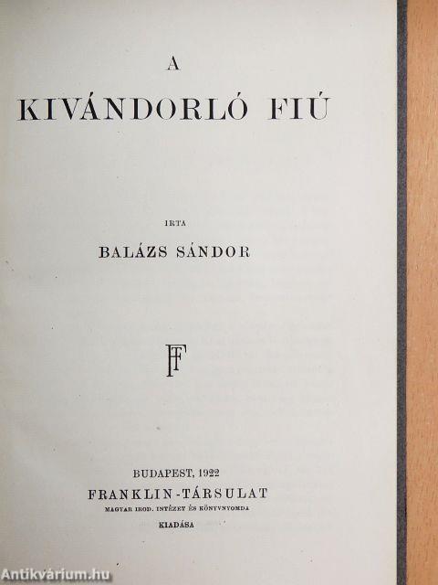 A kivándorló fiú