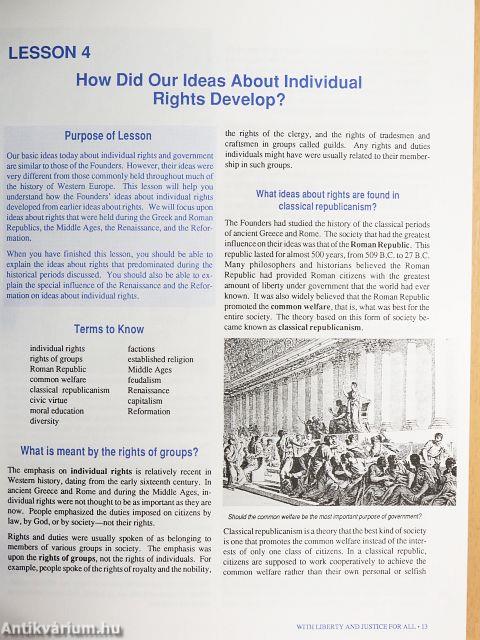 With Liberty and Justice for All