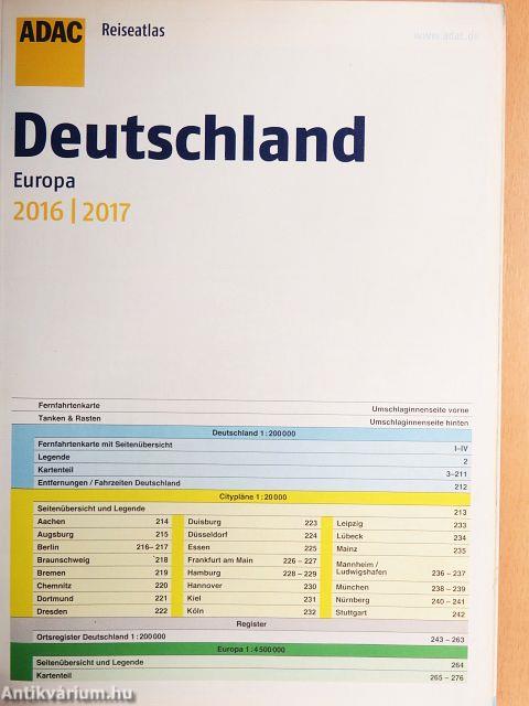 ADAC Reiseatlas Deutschland 2016-2017