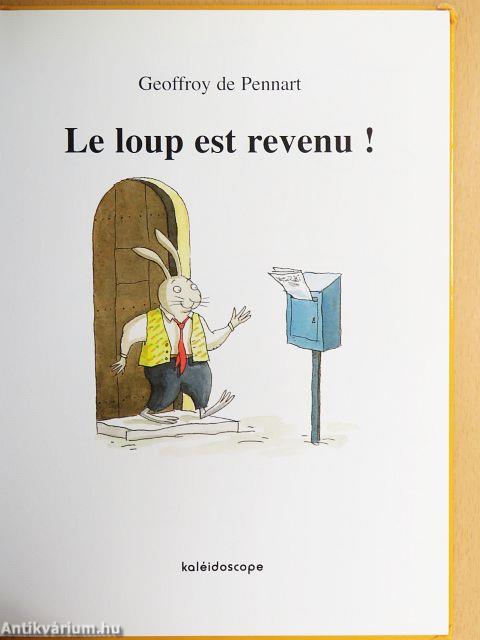 Le loup est revenu!