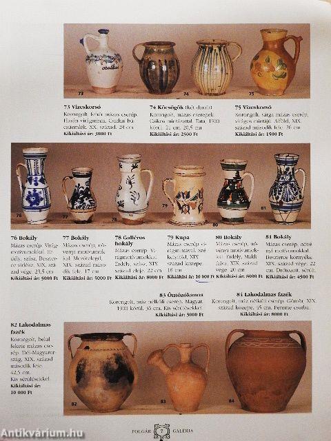 Polgár Galéria 18. Néprajzi árverés