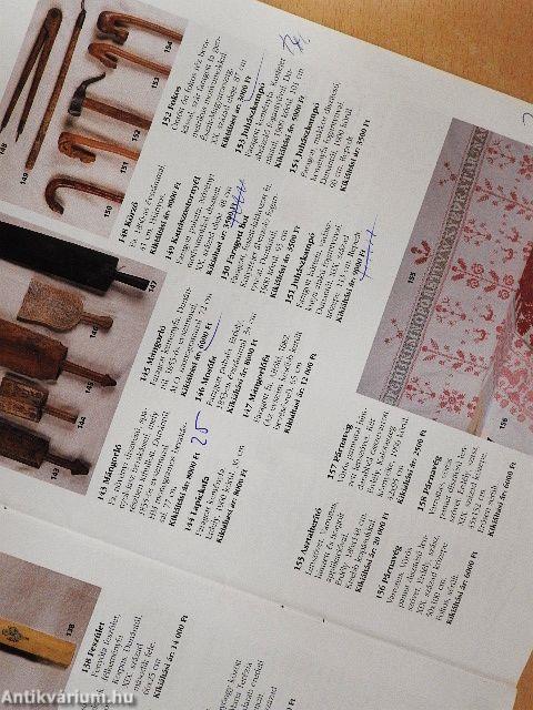 Polgár Galéria 18. Néprajzi árverés