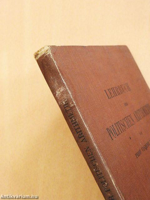 Lehrbuch der Politischen Arithmetik