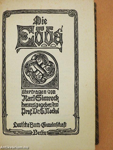 Die Edda (gótbetűs)