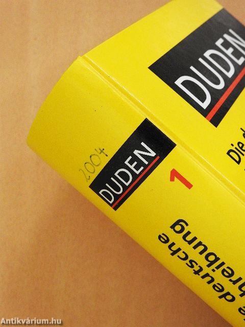 Duden - Die deutsche Rechtschreibung 1.