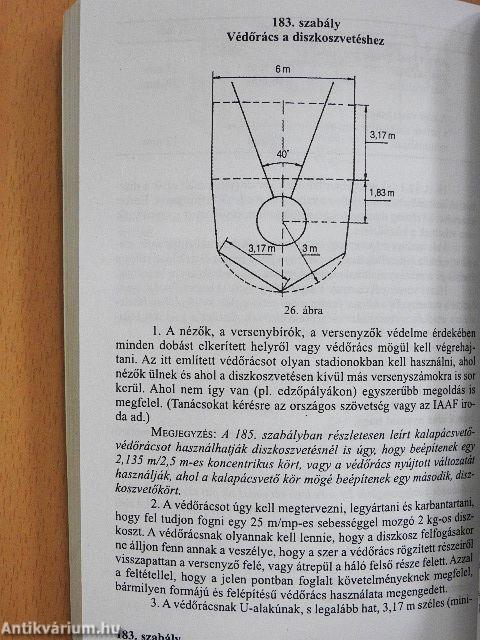Az atlétika versenyszabályai
