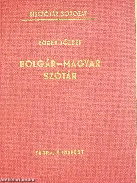 Bolgár-magyar szótár