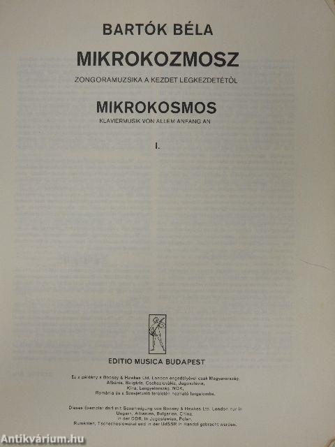 Mikrokozmosz zongorára I.