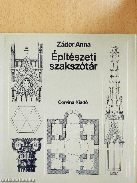 Építészeti szakszótár