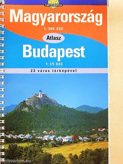 Magyarország autóatlasza/Budapest atlasz