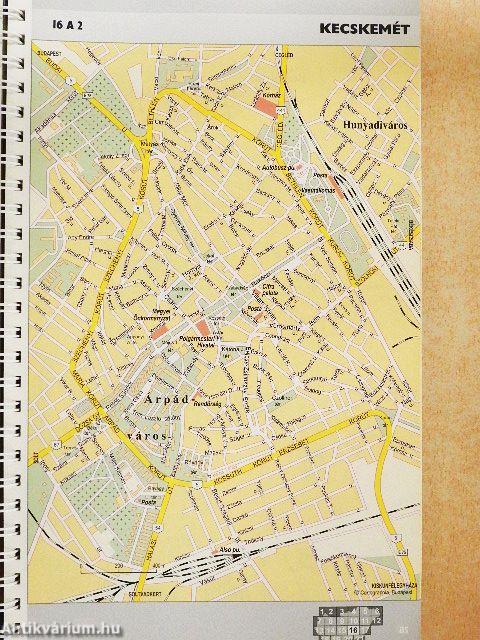 Magyarország autóatlasza/Budapest atlasz