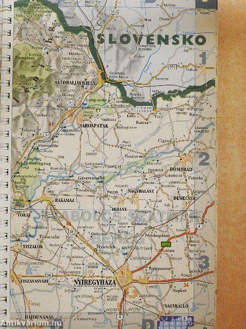 Magyarország autóatlasza/Budapest atlasz