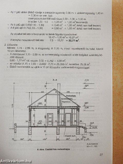 Szobafestő, mázoló- és tapétázómunkák szakszámításai