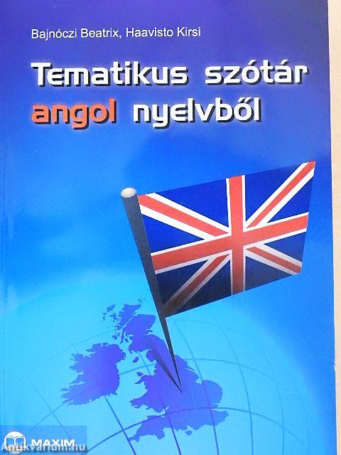 Tematikus szótár angol nyelvből