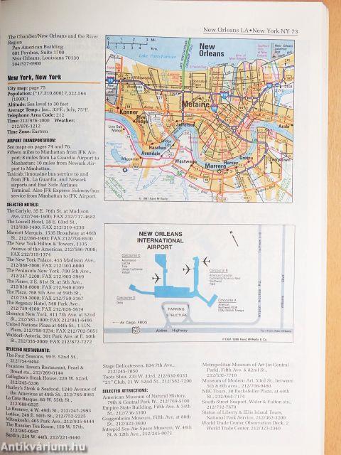 Deluxe Road Atlas and Travel Guide