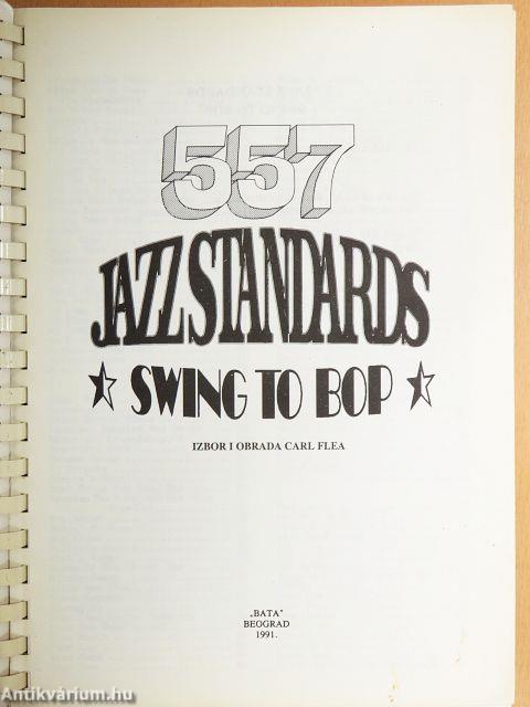 557 Jazz Standards Swing To Bop