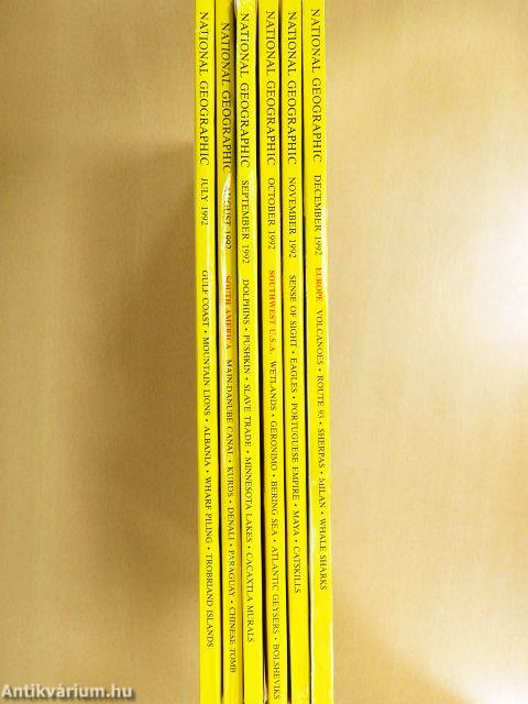 National Geographic July-December 1992 (fél évfolyam)