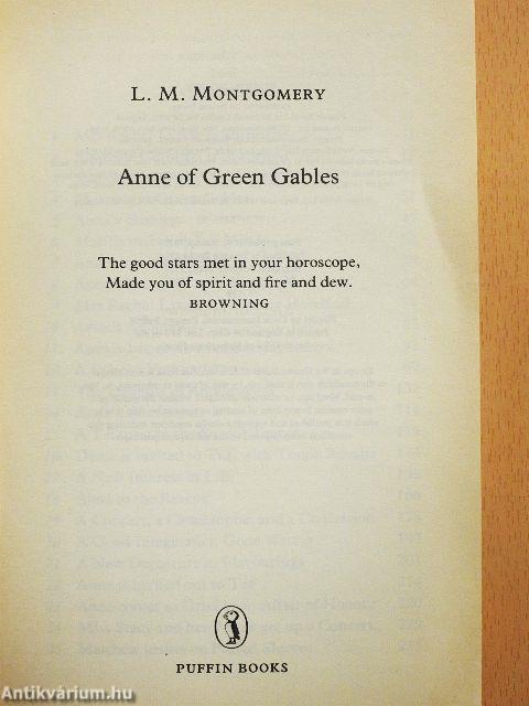 Anne of Green Gables