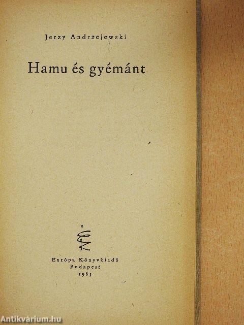 Hamu és gyémánt