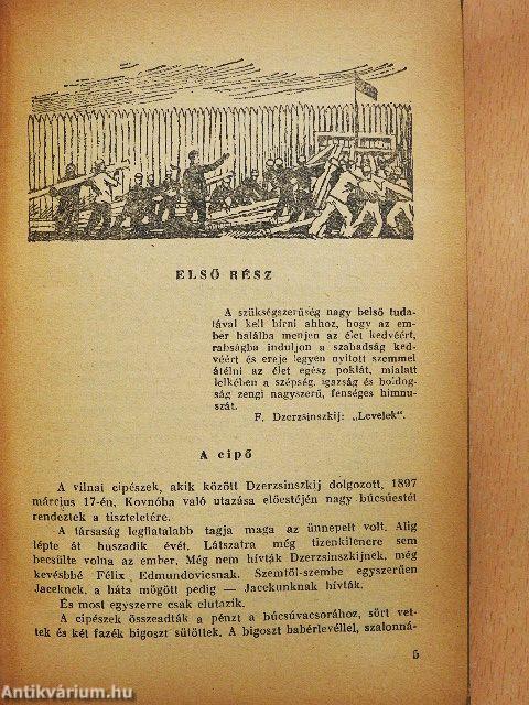 Történetek Dzerzsinszkij életéből