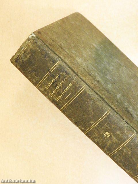 Vollständiges deutsch-italienisches und italienisch-deutsches Taschenwörterbuch II. (gótbetűs)