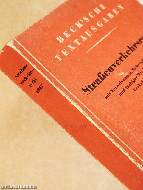 Straßenverkehrsrecht