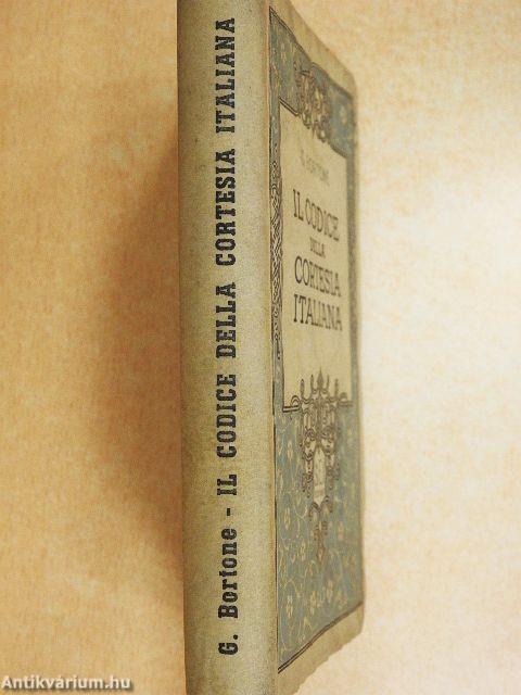 Il codice della cortesia italiana 