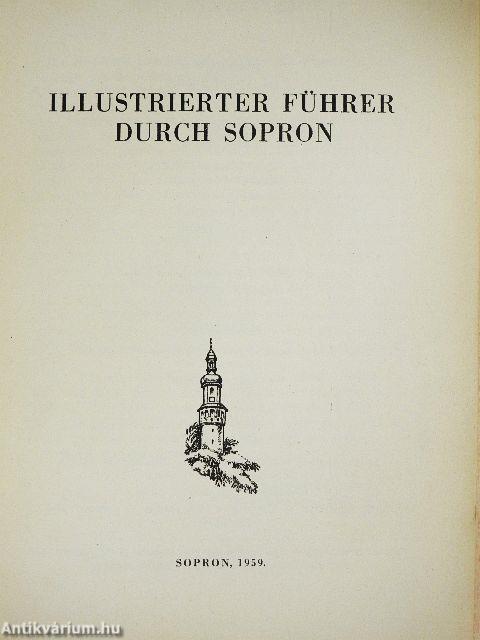 Illustrierter führer durch Sopron