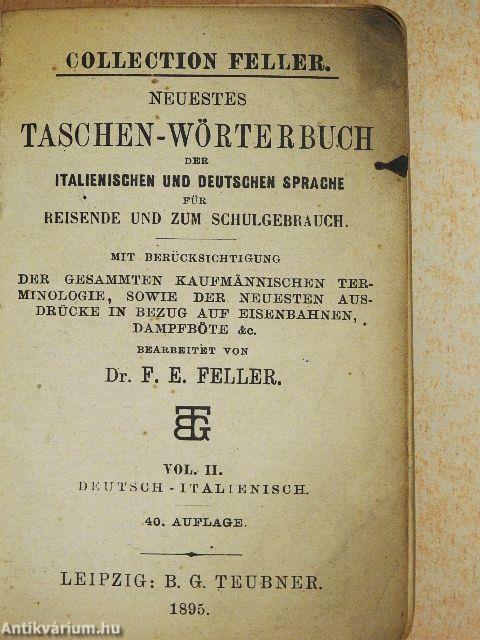 Neuestes Taschen-Wörterbuch II.