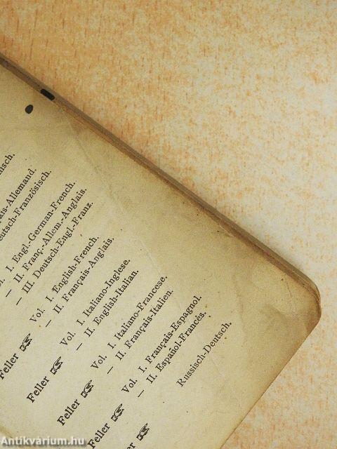 Neuestes Taschen-Wörterbuch II.